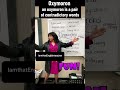 Bittersweet is an oxymoron - Let’s name other oxymorons
