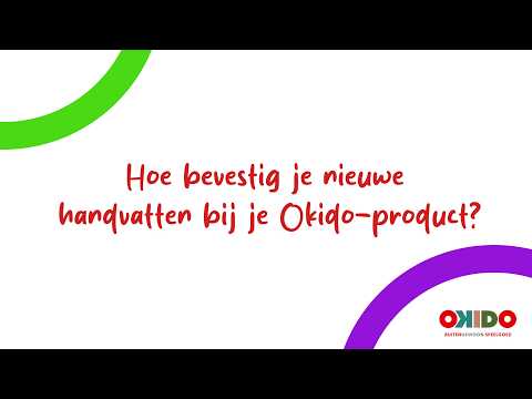 Okido handvatten vervangen