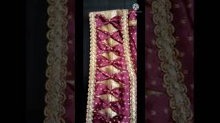 blouse back neck design || brown colour blouse back neck designs || Georgette saree blouse design