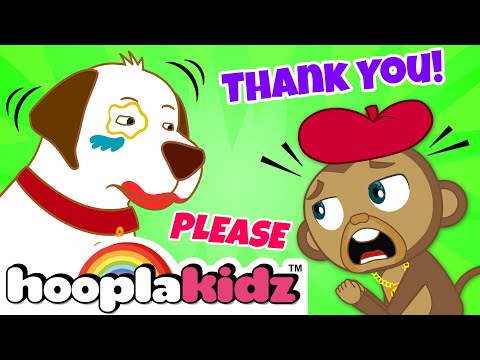 Please, Thank you, Sorry | Kids Song | HooplaKidz