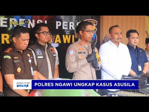 POLRES NGAWI UNGKAP KASUS PROSTITUSI