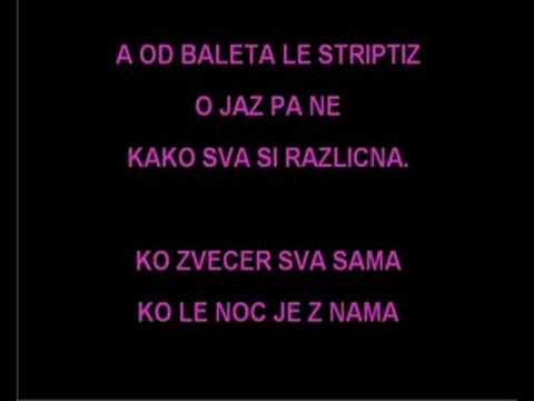 Karaoke - Alfi Nipič & Neca Falk - Kako sva si različna