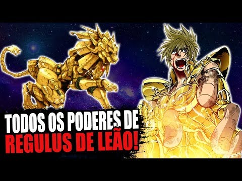 Todos os PODERES de REGULUS de LEÃO! The Lost Canvas / Sempre Quis Saber
