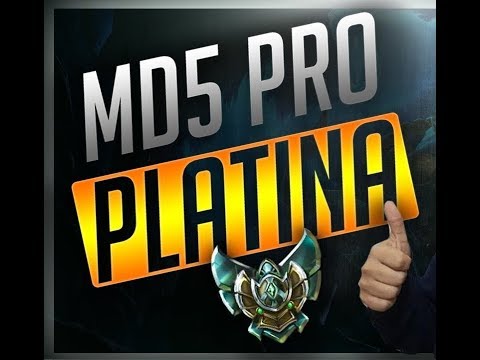 MD5 pro Platina e bizarrices que acontecem na Top Lane.