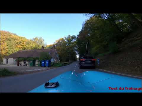 Test freinage Vélomobile