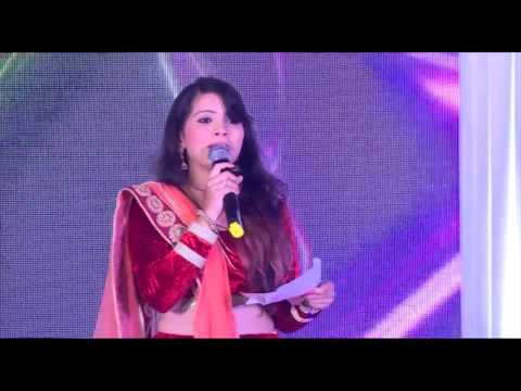 Sanika Chavan Emcee Sanika Chavan hosting sangeet
