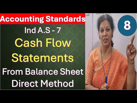 6 Ind AS 7 Cash Flow Statements Detailed Video