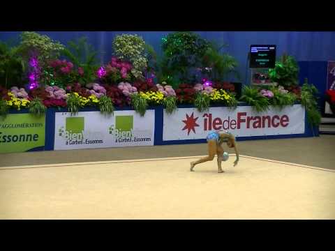 Sara Staykova (BUL) ball 41st IT CORBEIL- ESSONNES (final)