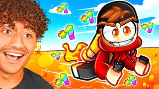 Roblox But EVERY SECOND +1 JET PACK SPEED To Escape!