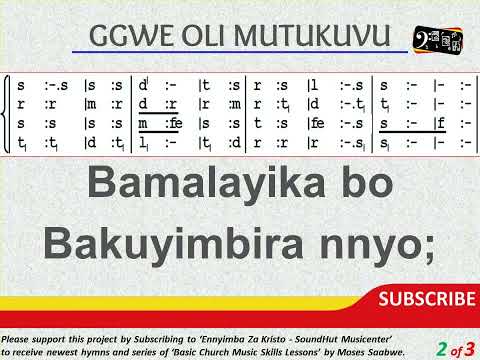 01 Ggwe Oli Mutukuvu   Holy Holy Holy