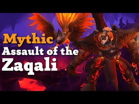 Mythic Assault of the Zaqali - Destruction Warlock POV - Aberrus, the Shadowed Crucible