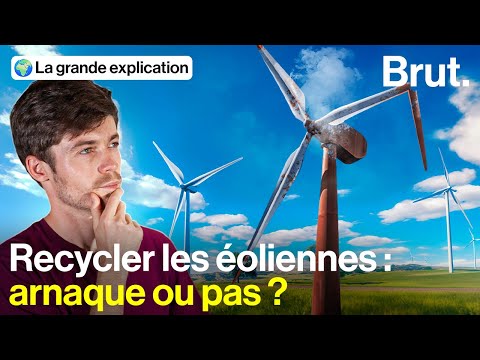 Peut-on vraiment recycler les éoliennes ? 🤔
