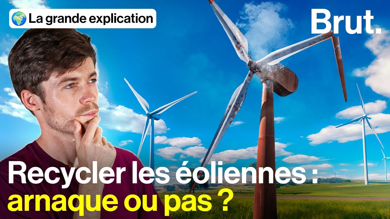 Peut-on vraiment recycler les éoliennes ? 🤔