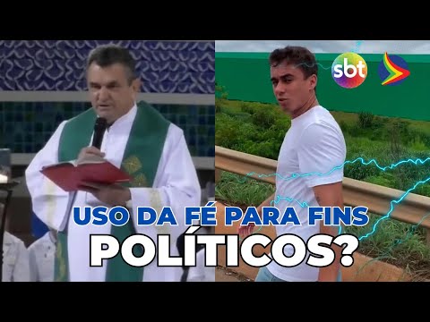 Priest criticizes march led by Nikolas Ferreira during homily in Aparecida