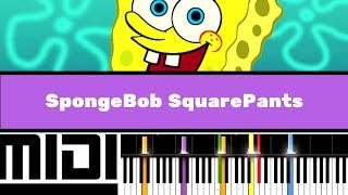 SpongeBob SquarePants Theme / Pirates (Instrumental version tutorial)