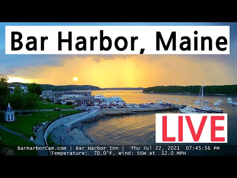 Bar Harbor, Maine - West View - Bar Harbor Inn