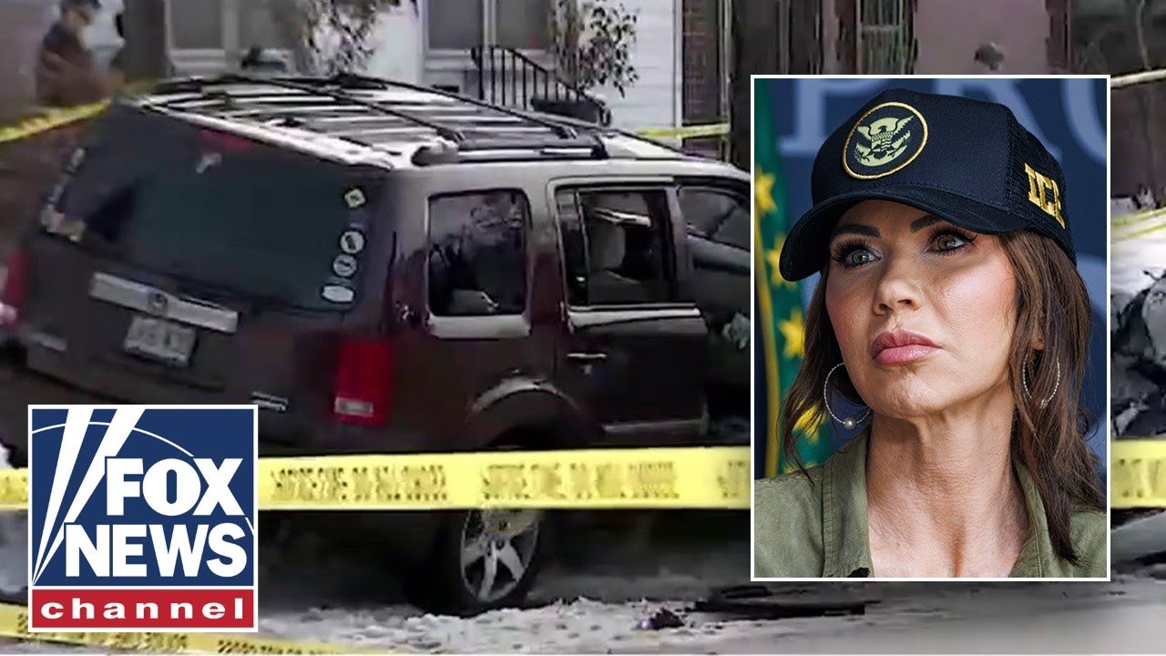 JUST IN: Noem says same ICE agent was dragged by protester's car