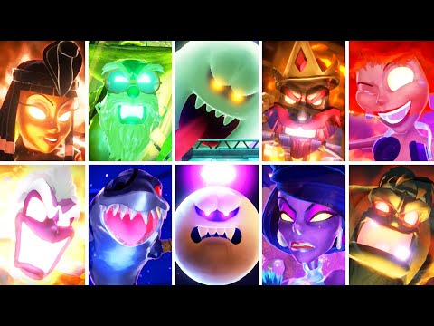 Luigi's Mansion 3 - All Bosses (No Damage)