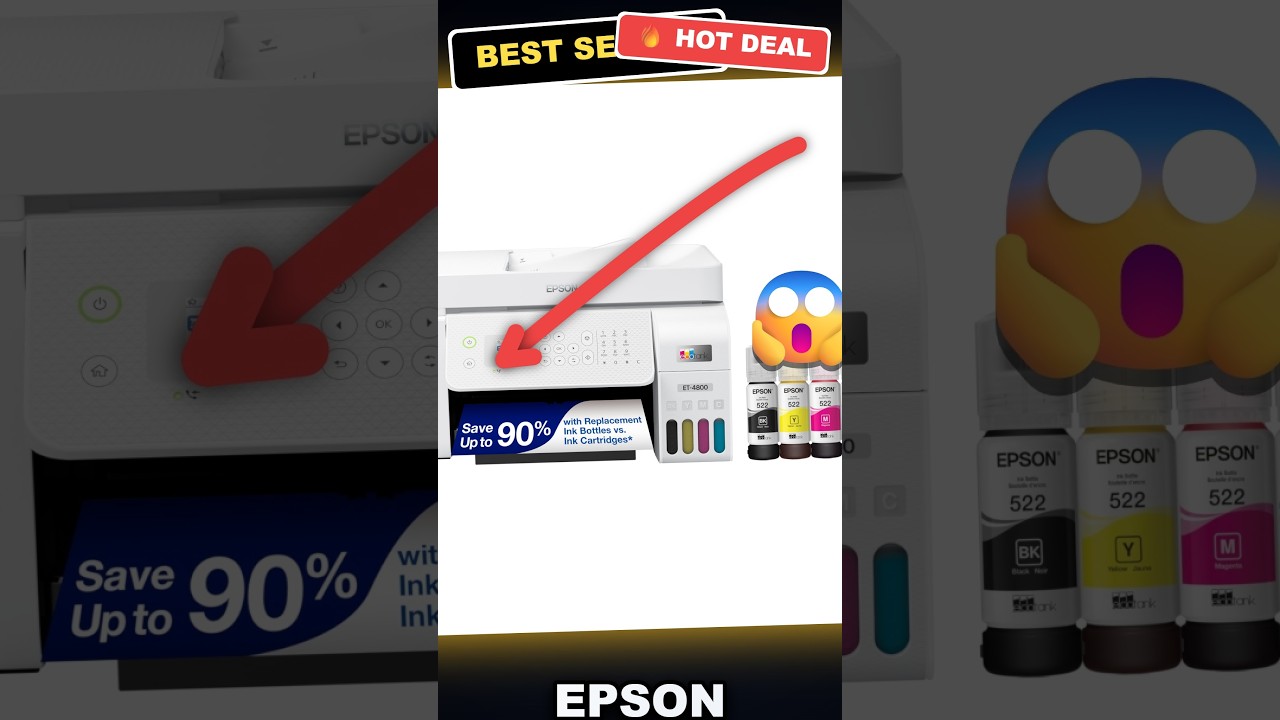 Epson ET-4800 Wireless All-in-One Printer Unboxed: Worth the Cartridge-Free Hype?
