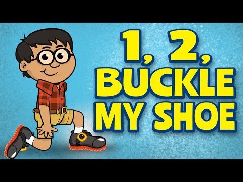 Counting Songs for children - One, Two, Buckle My Shoe - Kids Songs by The Learning Station