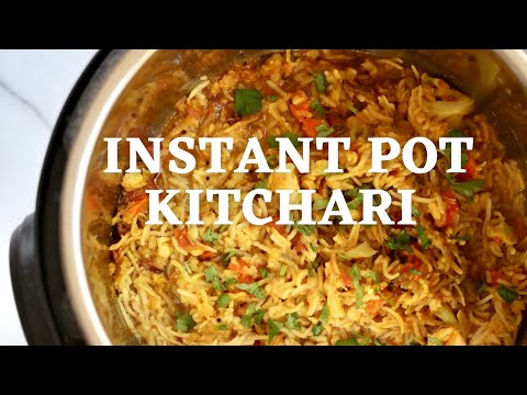 INSTANT POT KITCHARI RECIPE | ONE POT VEGAN SPICED LENTIL & RICE | Vegan Richa Recipes Indian Recipe