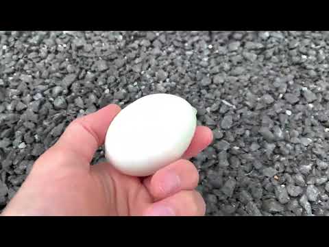 KFスーパーウレアコート 強靭な塗膜卵動画(KFケミカル株式会社)