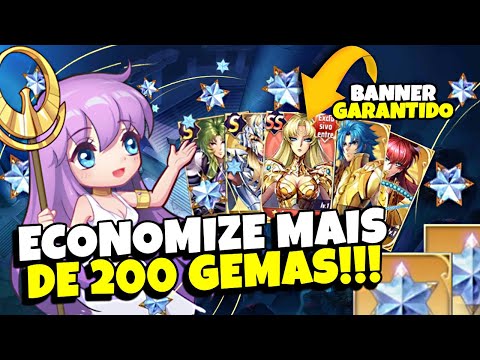 NAO JOGUE SUAS GEMAS NO LIXO - PEGUE QUALQUER BANNER - Saint Seiya Awakening