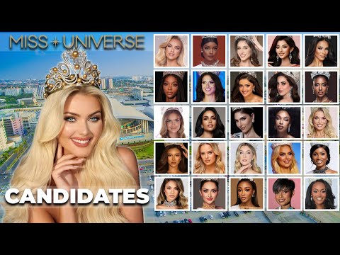 All Miss Universe 2025 Candidates 👑🌟