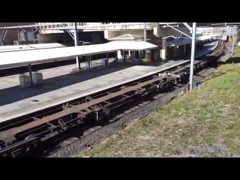 Double Danish MZ's into Gosford passing loop - 22/8/15