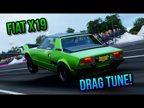 Thumbnail for Forza Horizon 4 | Fiat X1/9 Drag Tune! by Fiat x1/9