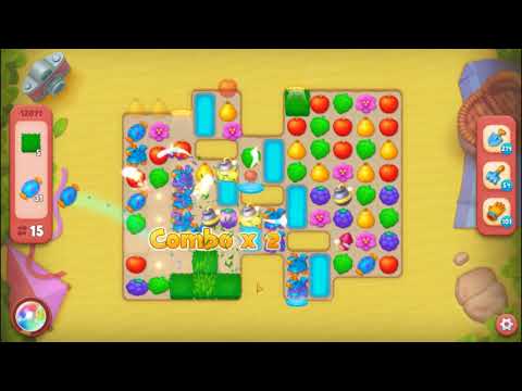 Gardenscapes Level 12071 (Hard) No Boosters #Nuikin