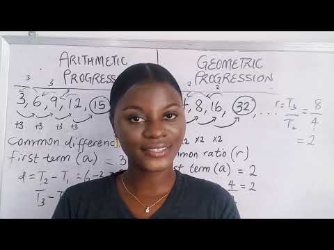ARITHMETIC PROGRESSION and GEOMETRIC PROGRESSION