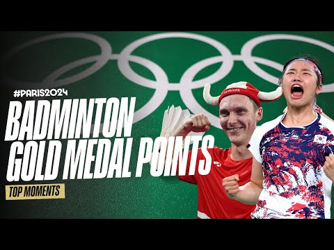 EVERY Badminton Gold Medal Point at #Paris2024 🏸🥇