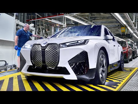 Inside the Production of the New Fully Electric BMW iX in Germany
