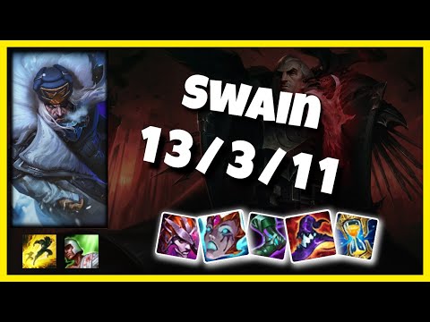 Swain vs Caitlyn NA Challenger BOT (13/3/11) - v11.5