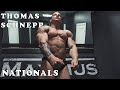 Bodybuilder Classic Physique Thomas Schnepp Nationals Prep Ripped To Bone Shoulders And Arms Workout