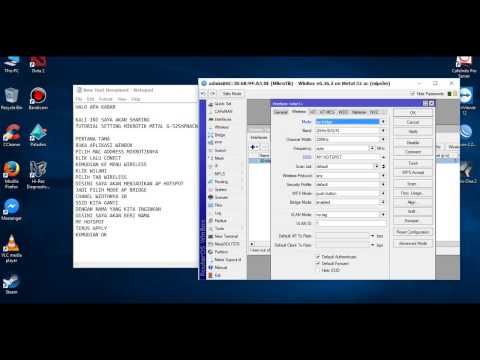 TUTORIAL SETTING MIKROTIK METAL G-52SHPacn