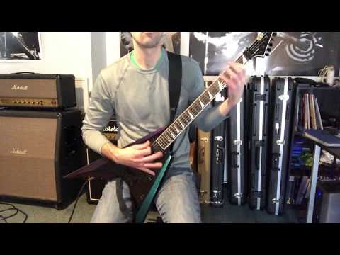 Seymour Duncan Blackouts vs. EMG 81s (pure metal riffage!)