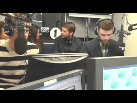 Justin Timberlake and Andrew Garfield talk The Social Network with Greg James
