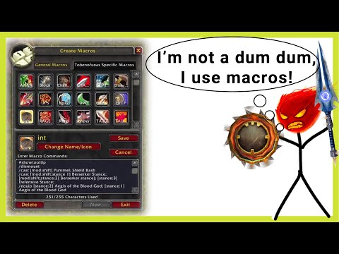 Warrior macros - all you need to know