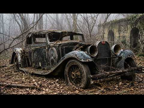 ASMR Bugatti Royale Kellner Coupe 1930 | Full Royal Vintage Car Restoration From Ruins