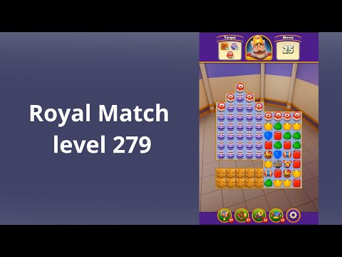 Royal Match Level 279 - BOOSTERS