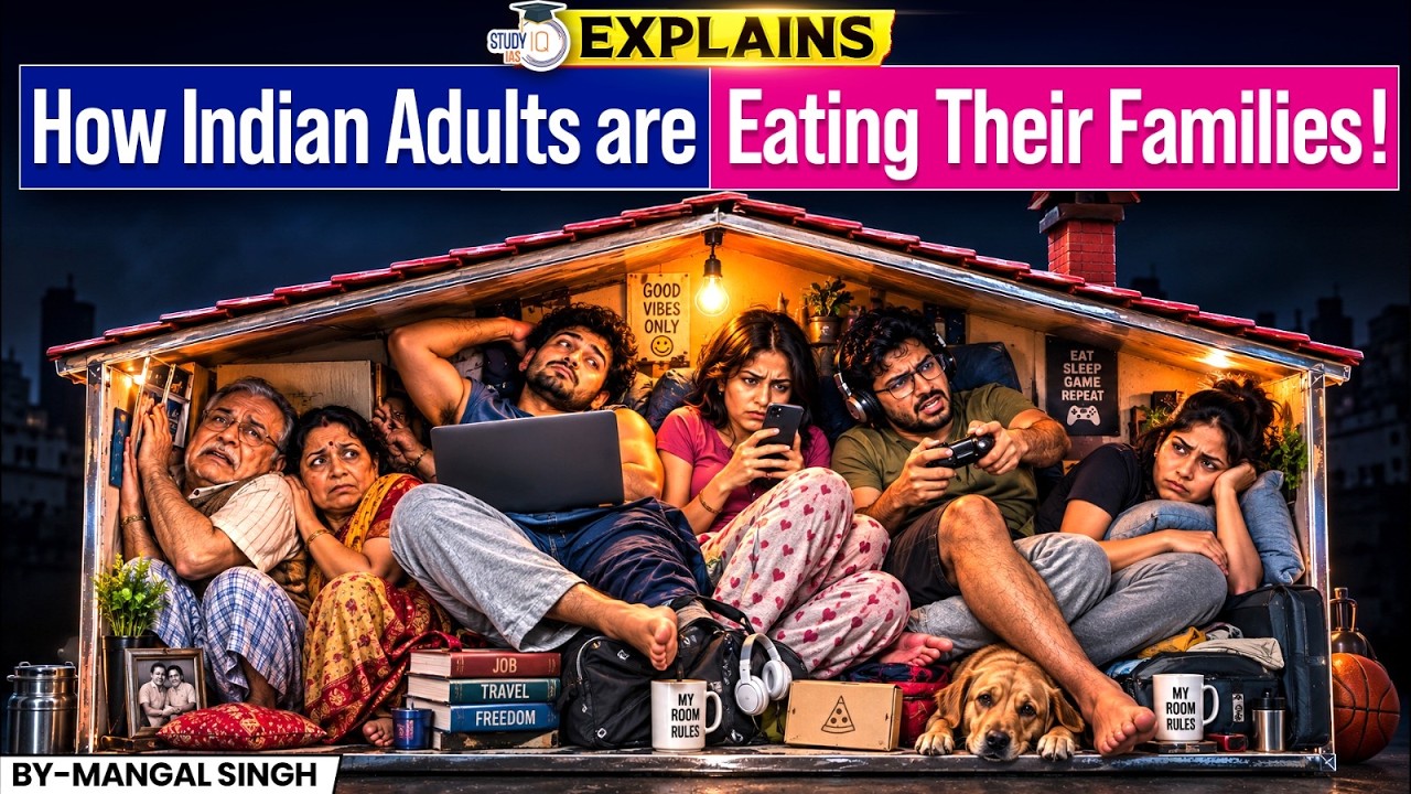 Why Indian Adults are so much dependent on their parents?