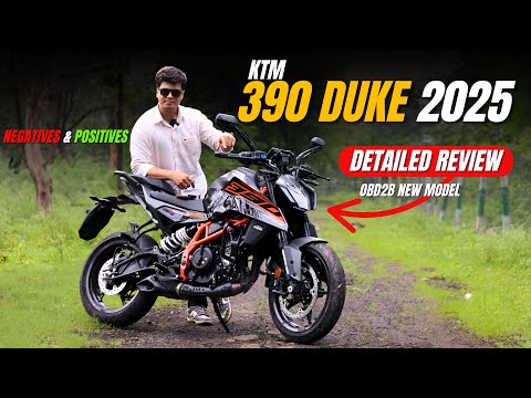 KTM Duke 390 2025 review | ❌Negatives & Positives✅