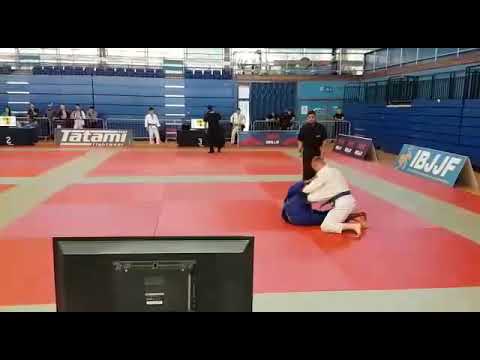 Callum Hanman Semi Finals IBJJF British Nationals 2018