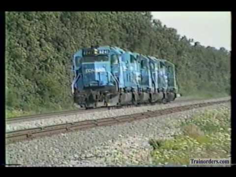 Classic Railroad Series 388 - Conrail at Vickers Crossing, OH July 1992