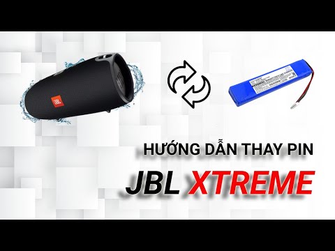 Thay pin, độ pin loa JBL Xtreme| Hướng dẫn Thay pin loa bluetooth tại nhà
