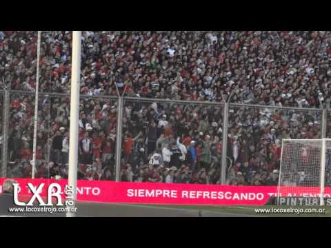 "Ponga Huevo Independiente, NO le falles a tu Hinchada Vs Quilmes" Barra: La Barra del Rojo • Club: Independiente