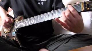GUS G  Eyes Wide Open Guitar cover Practice