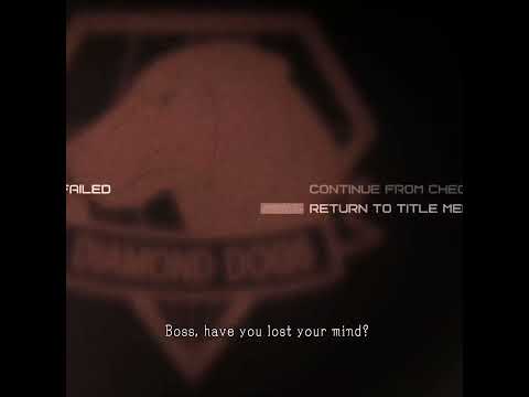 Angry Miller and Ocelot are the SCARIEST things in MGSV